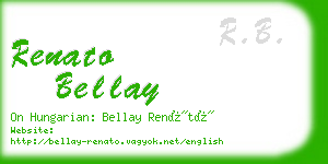 renato bellay business card